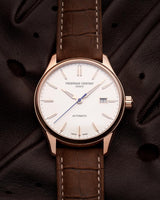 Frederique Constant Classic Men's 40mm Rose Gold PVD Automatic Watch FC-303NV5B4
