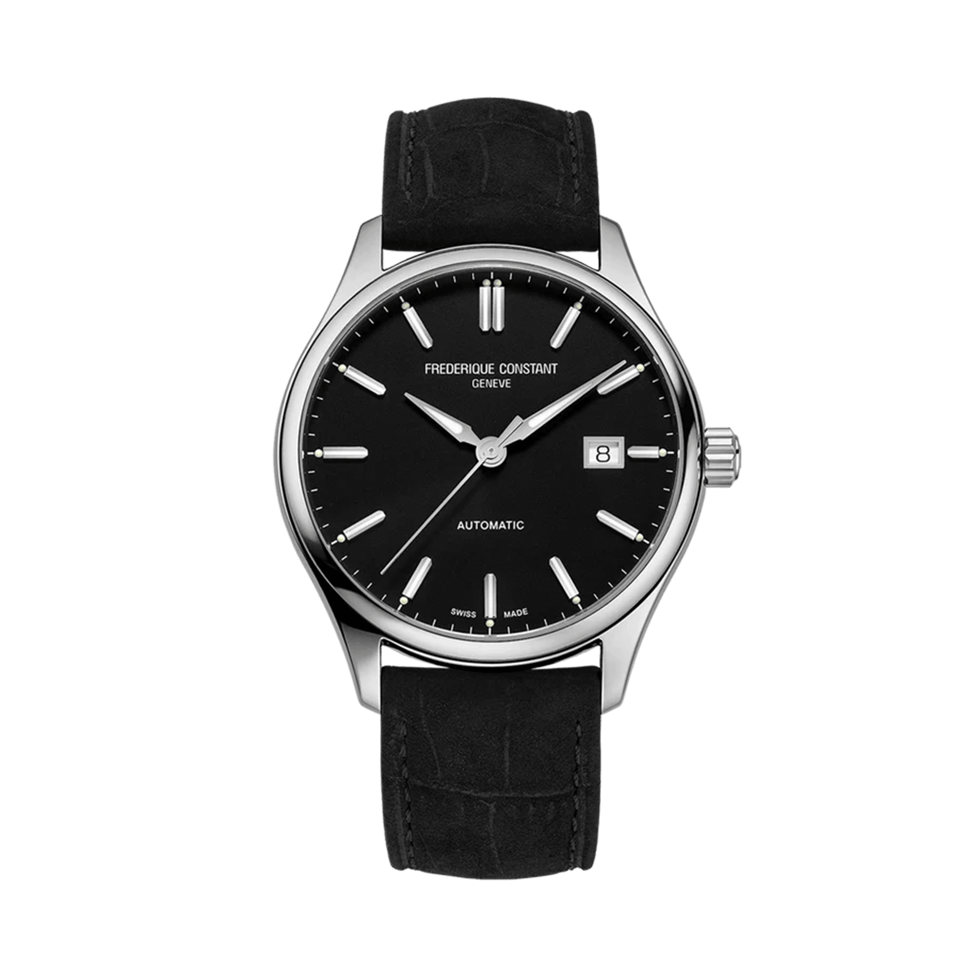 Frederique Constant Men's 40mm Stainless Steel Automatic Watch FC-303NB5B6 - Wallace Bishop