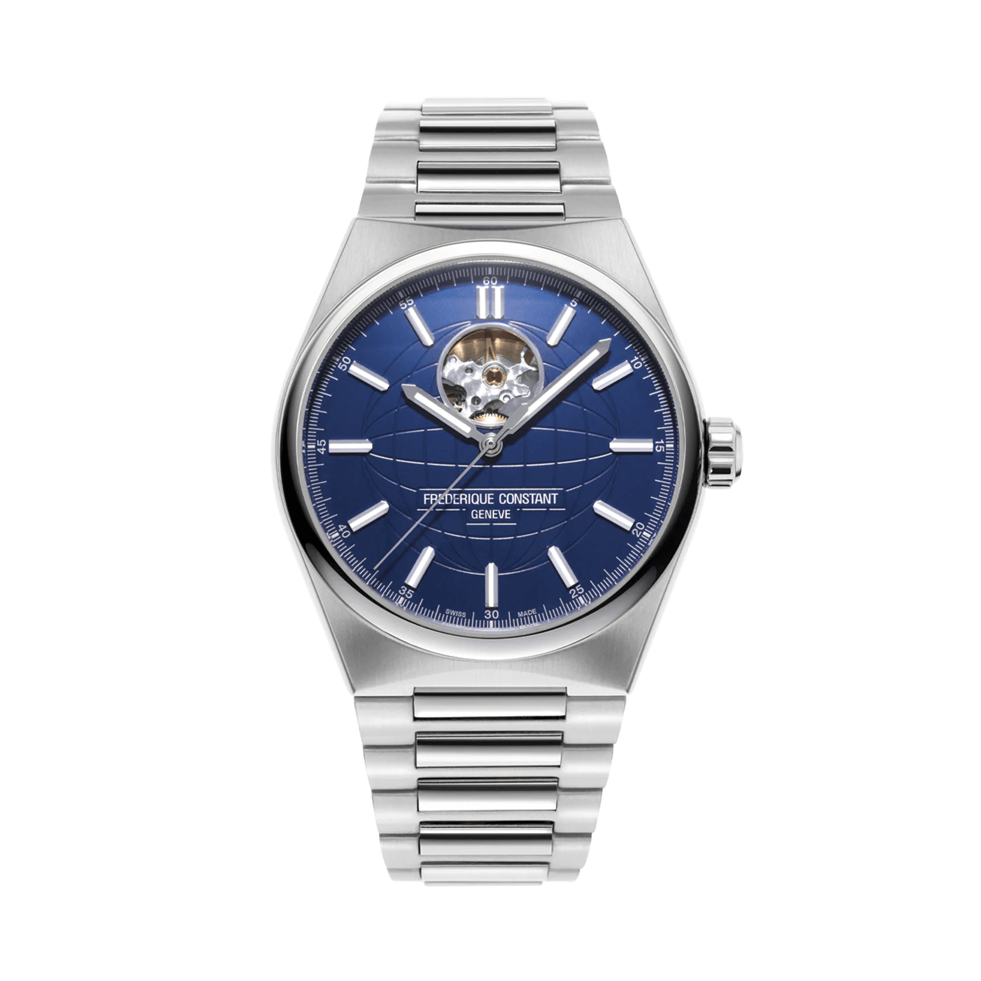 Frederique Constant Men's 41mm Stainless Steel Automatic Watch FC-310N4NH6B - Wallace Bishop