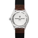 Frederique Constant Men's Classic Stainless Steel Automatic Dress Watch Silver Dial