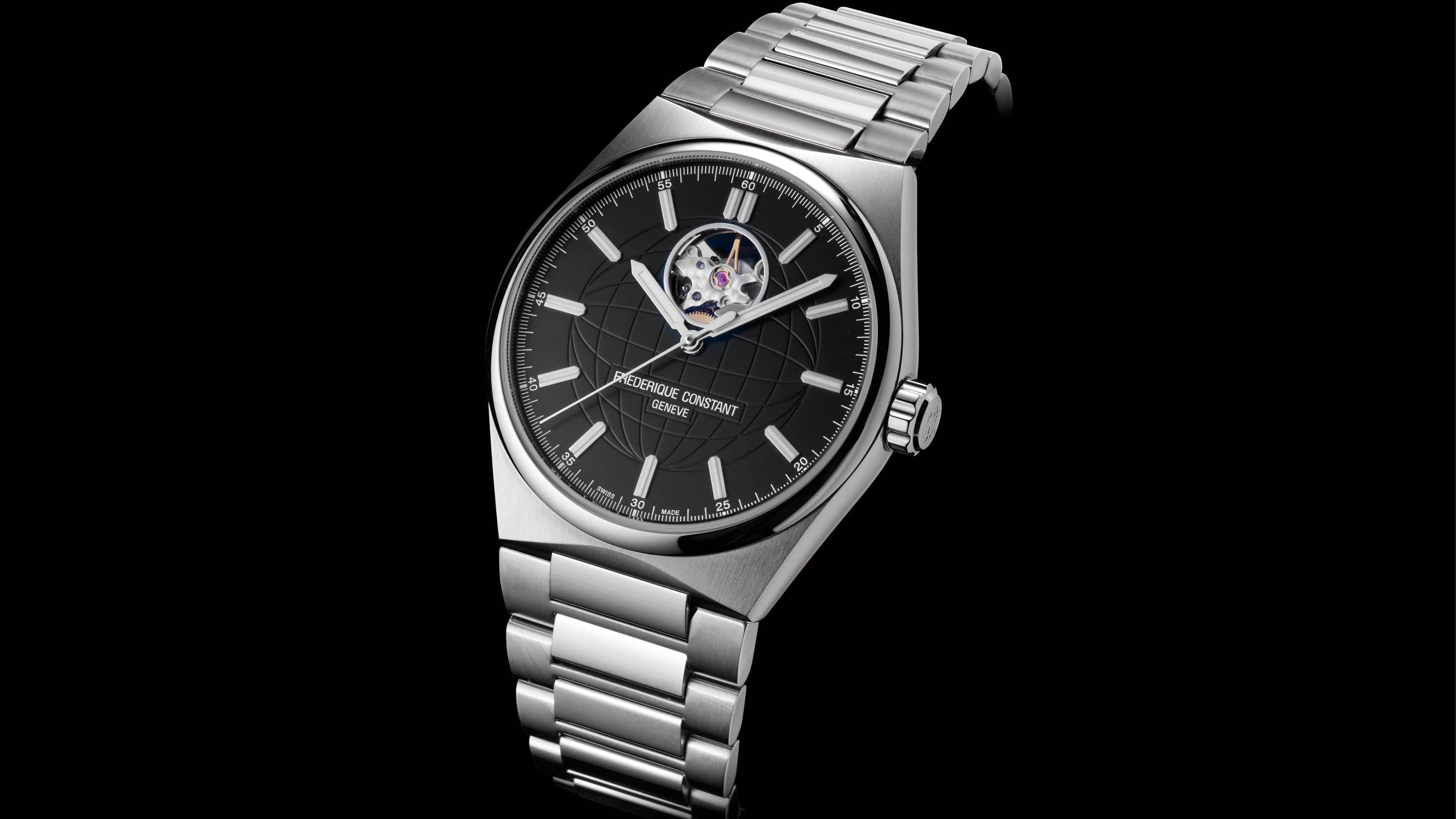 Frederique Constant Highlife Heart Beat Black Automatic Men's 41mm