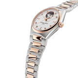 Frederique Constant Women's Automatic Sport Watch Silver Diamond Dial