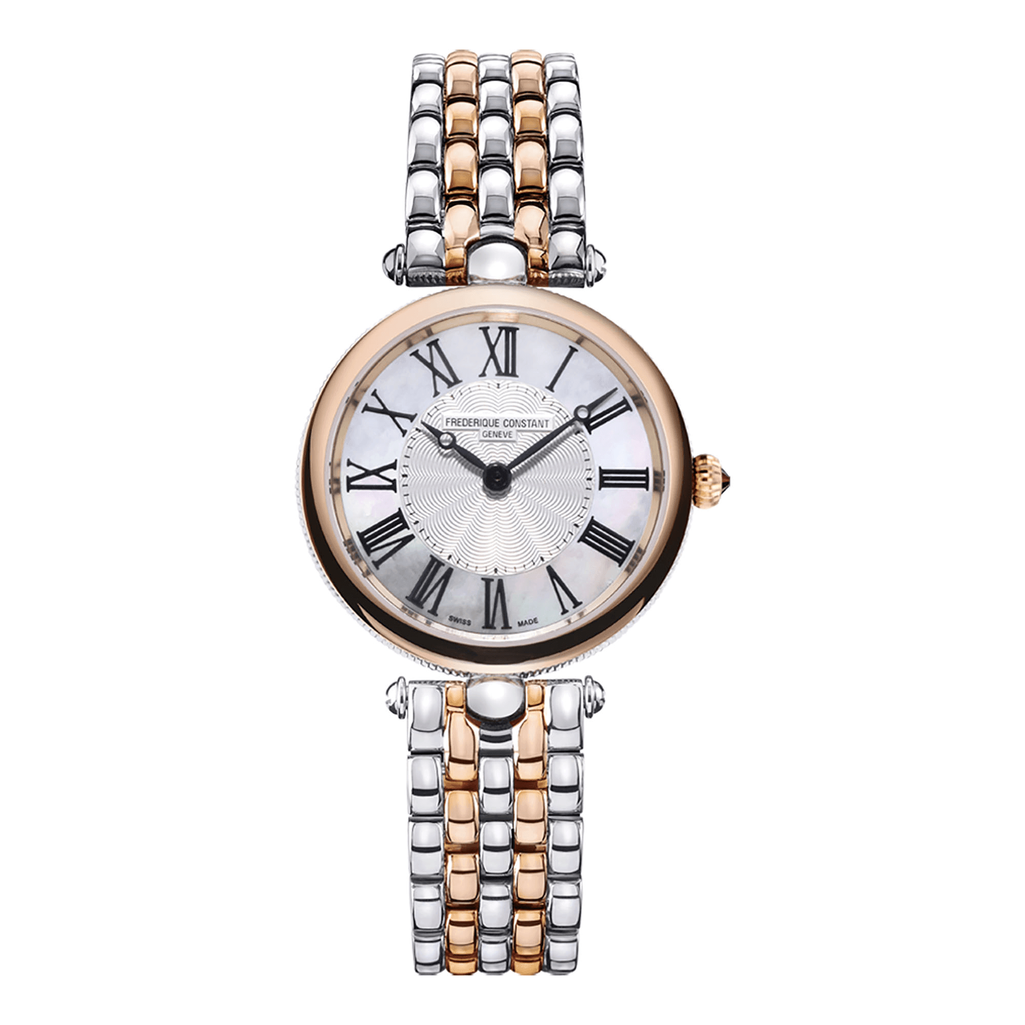 Frederique Constant Women's Classic Quartz Dress Watch Mother-Of-Pearl Dial