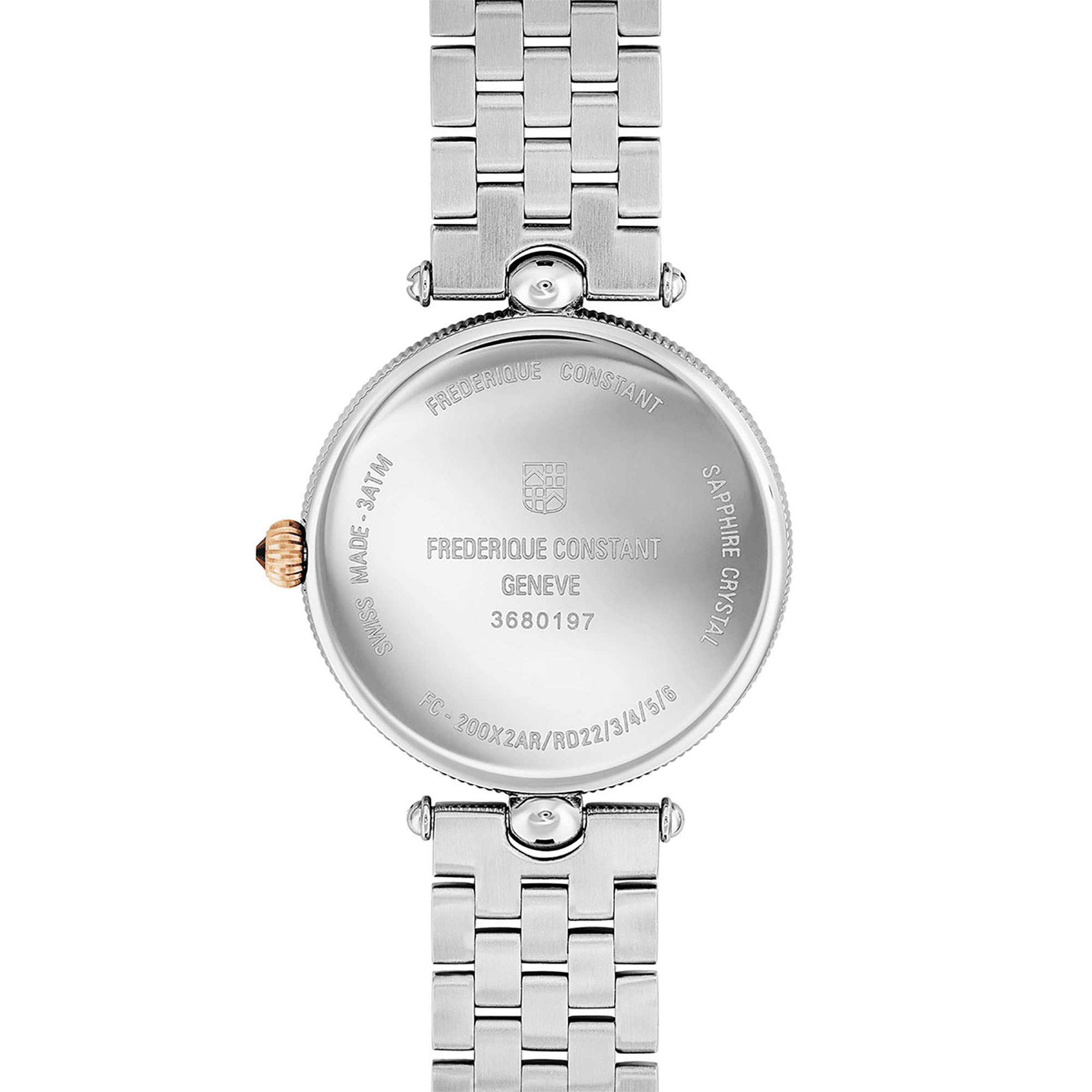 Frederique Constant Women's Classic Quartz Dress Watch Mother-Of-Pearl Dial