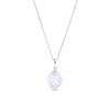Freshwater Pearl Drop Pendant in Sterling Silver