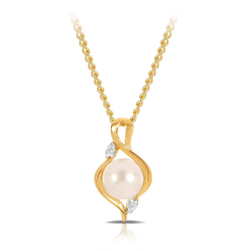 Pearl 2025 gold pendant