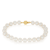 8mm Freshwater Pearl Strand Bracelet with 9ct Yellow Gold Clasp
