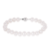 8mm Freshwater Pearl Bracelet with Sterling Silver Clasp
