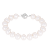11mm Freshwater Pearl Bracelet with Sterling Silver Clasp