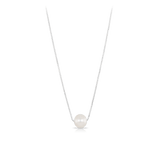 Freshwater Pearl Necklace in Sterling Silver