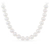 8mm Freshwater Pearl Strand Necklace with 9ct Yellow Gold Clasp