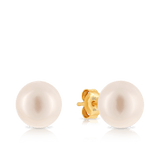 9mm Freshwater Pearl Stud Earrings in 9ct Yellow Gold