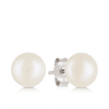 7mm Freshwater Pearl Stud Earrings in Sterling Silver