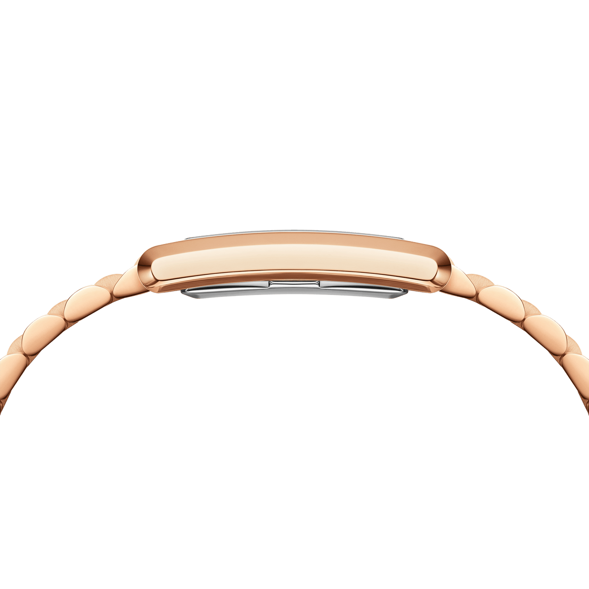 Daniel Wellington Bound 35x24 3-Link RG White Watch