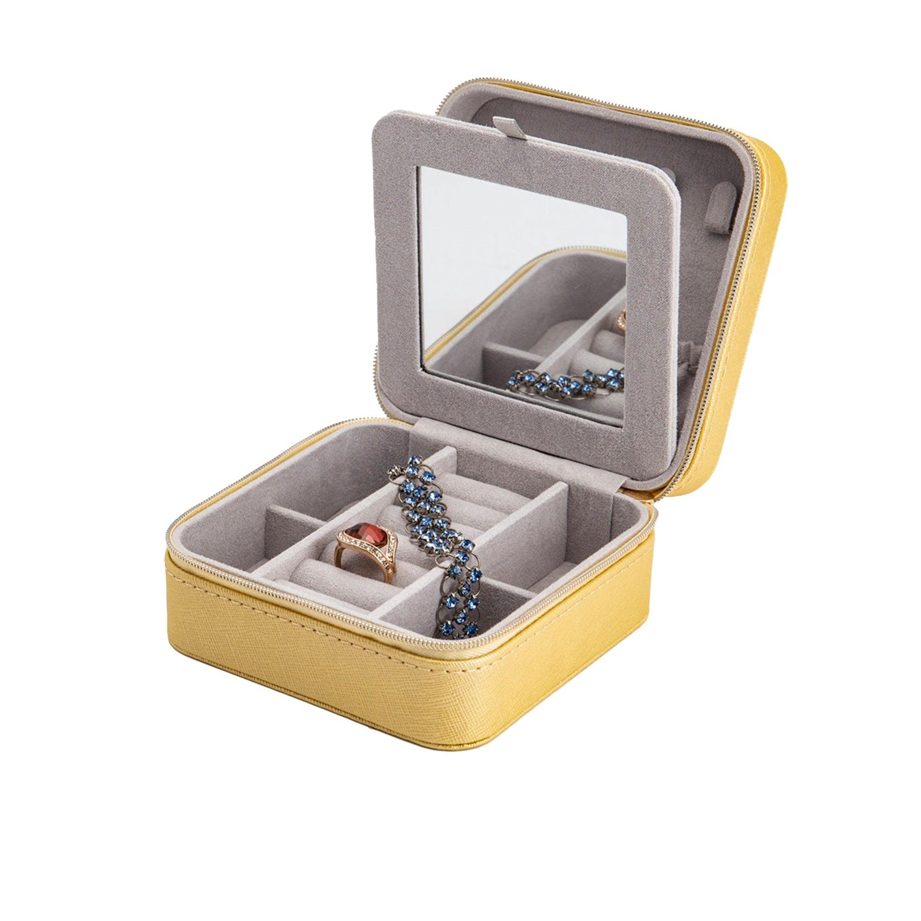 Gold Zip Travel Case - Wallace Bishop