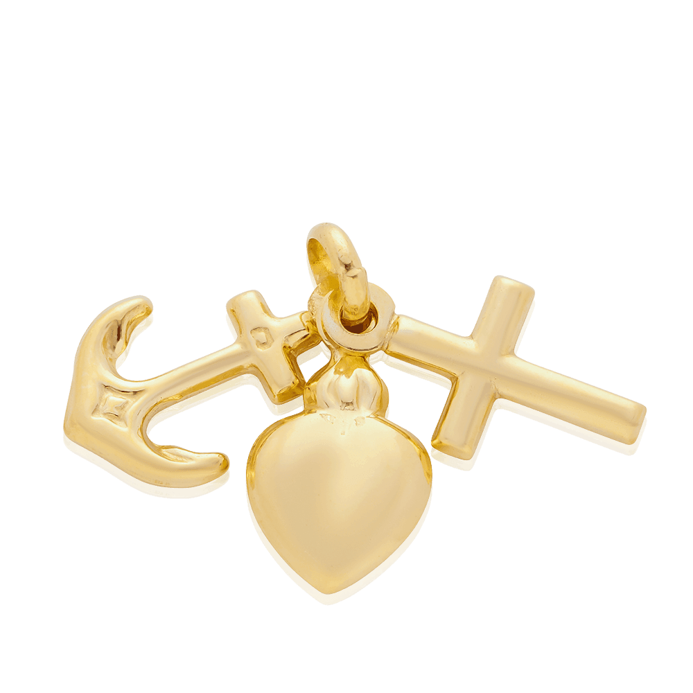 Group Charm in 9ct Yellow Gold - Wallace Bishop