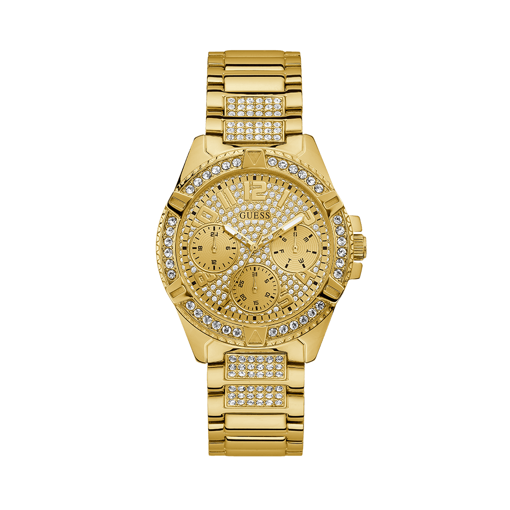 Guess Lady Frontier Women's Gold PVD Quartz Watch W1156L2 - Wallace Bishop