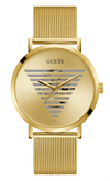 Guess Men's 44mm Gold PVD Quartz Watch GW0502G1 - Wallace Bishop
