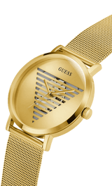 Guess Men's 44mm Gold PVD Quartz Watch GW0502G1