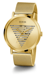 Guess Men's 44mm Gold PVD Quartz Watch GW0502G1 - Wallace Bishop