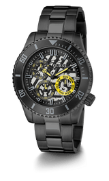 Guess Men's 45mm Black PVD Quartz Watch GW0488G3 - Wallace Bishop