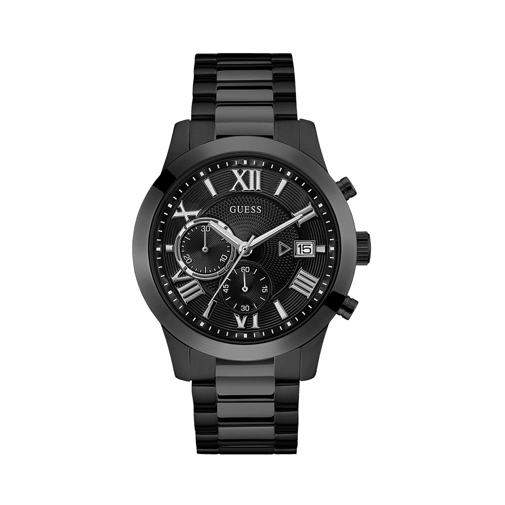 Guess Men's Black PVD Quartz Watch W0668G5 - Wallace Bishop