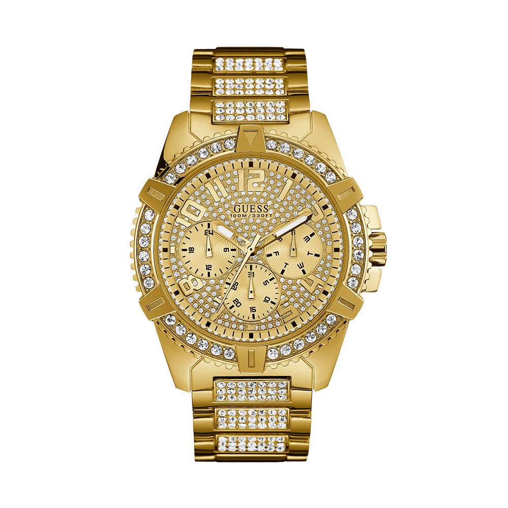 Guess Men's Gold PVD Quartz Watch W0799G2 - Wallace Bishop