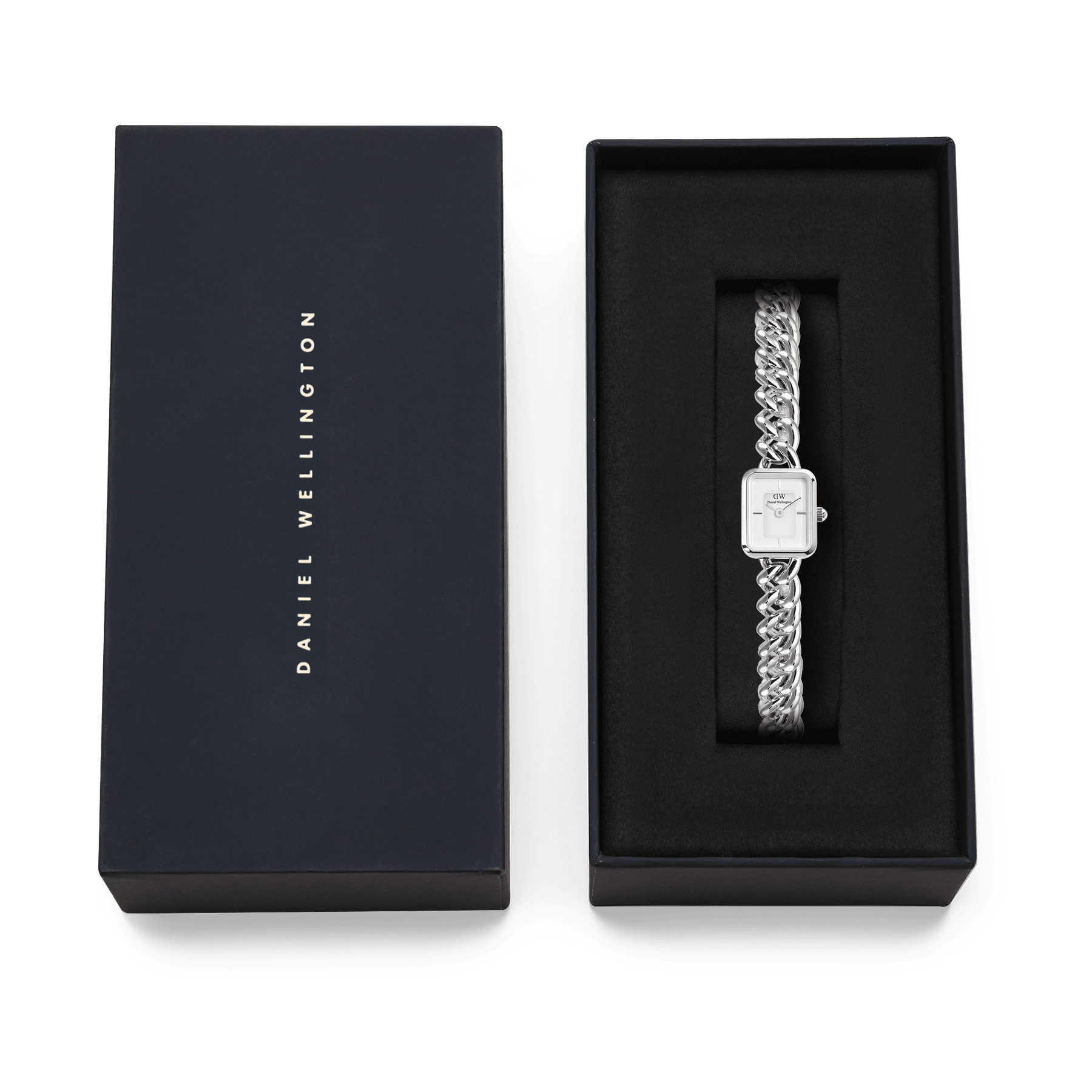 Daniel Wellington Jolie Chain Silver Watch