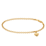 Heart Charm Bracelet in 9ct Yellow Gold - Wallace Bishop