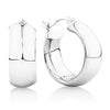 Hoop Earrings in Sterling Silver - Wallace Bishop