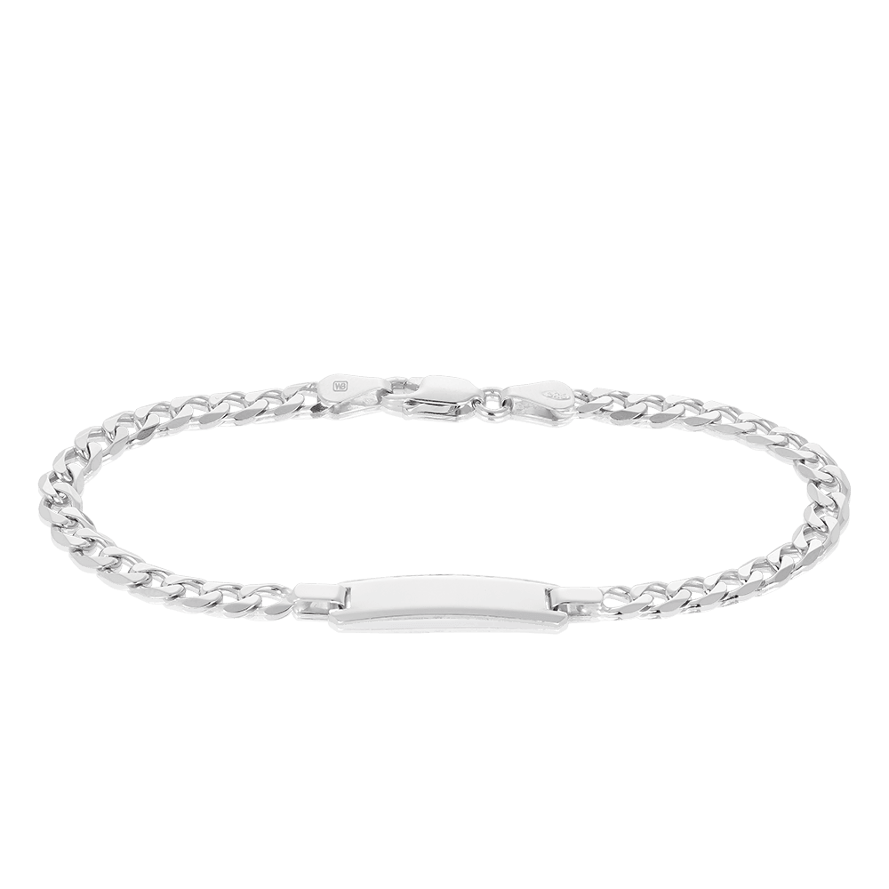 ID Bracelet in Sterling Silver - Wallace Bishop