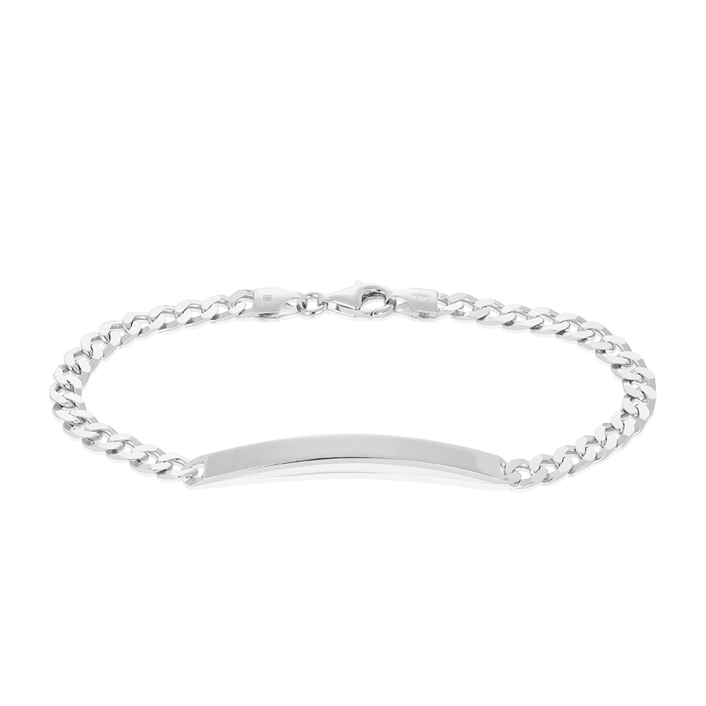 ID Bracelet in Sterling Silver - Wallace Bishop