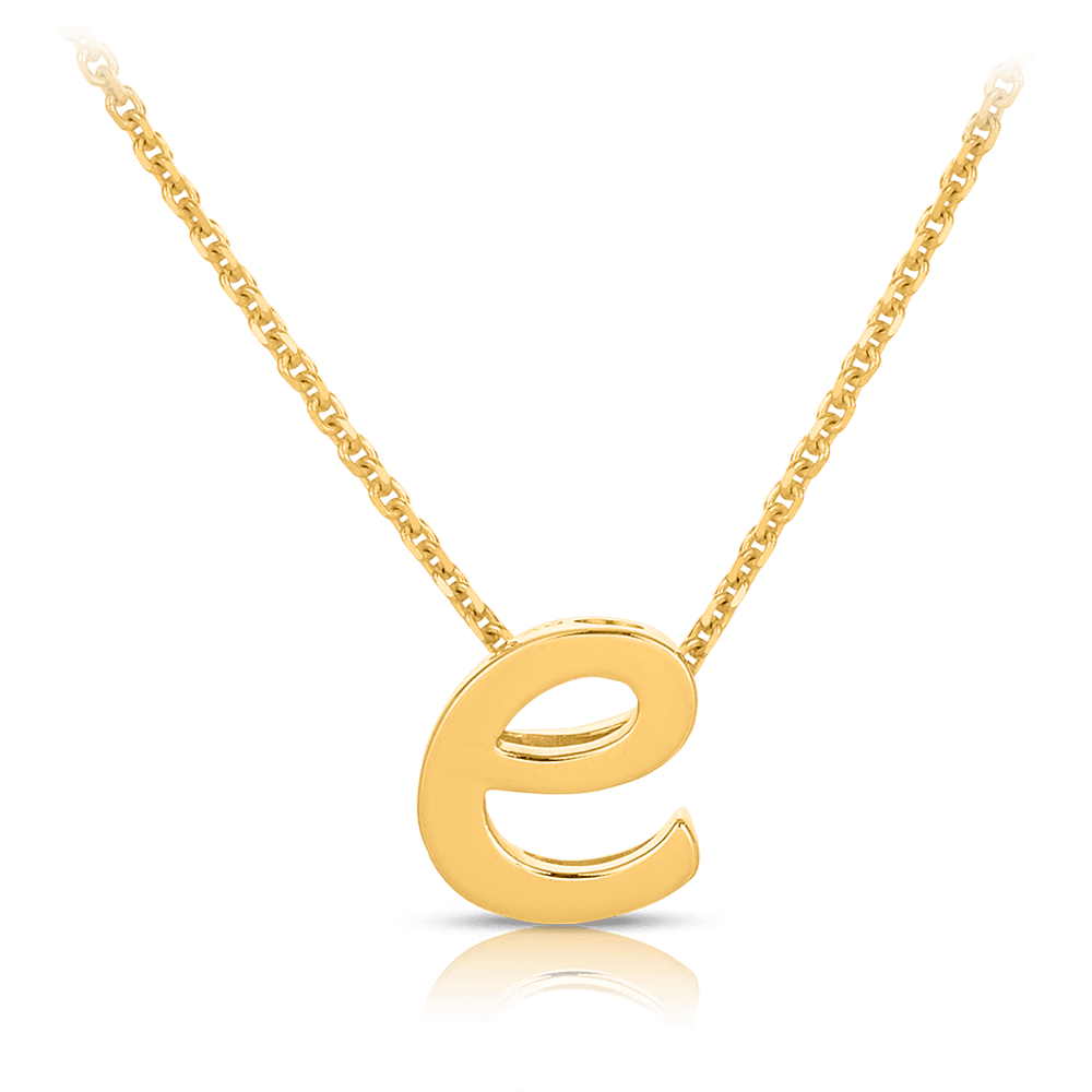 Initial Necklace in 9ct Yellow Gold - Wallace Bishop