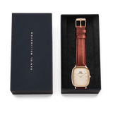 Daniel Wellington Marlon St Mawes Linen Rose Gold Watch