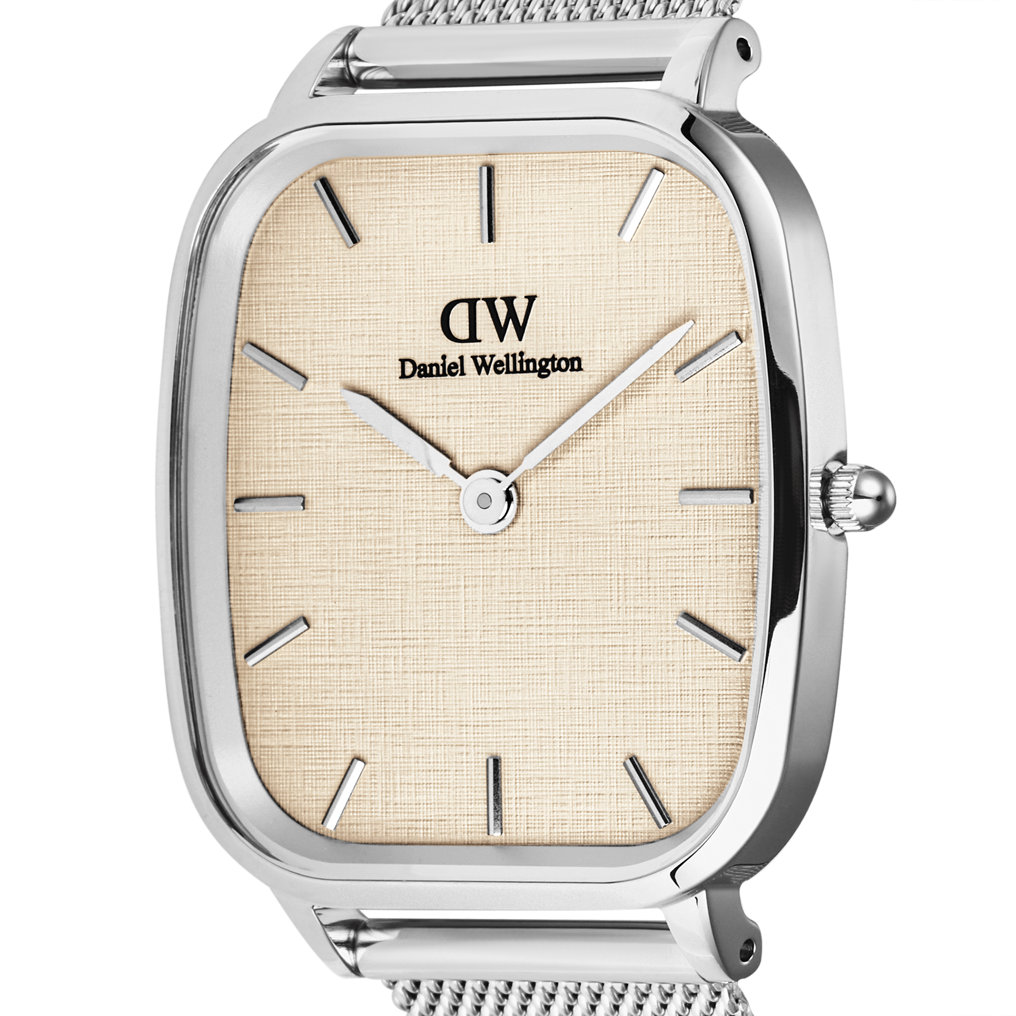 Daniel Wellington Marlon Sterling Linen Watch
