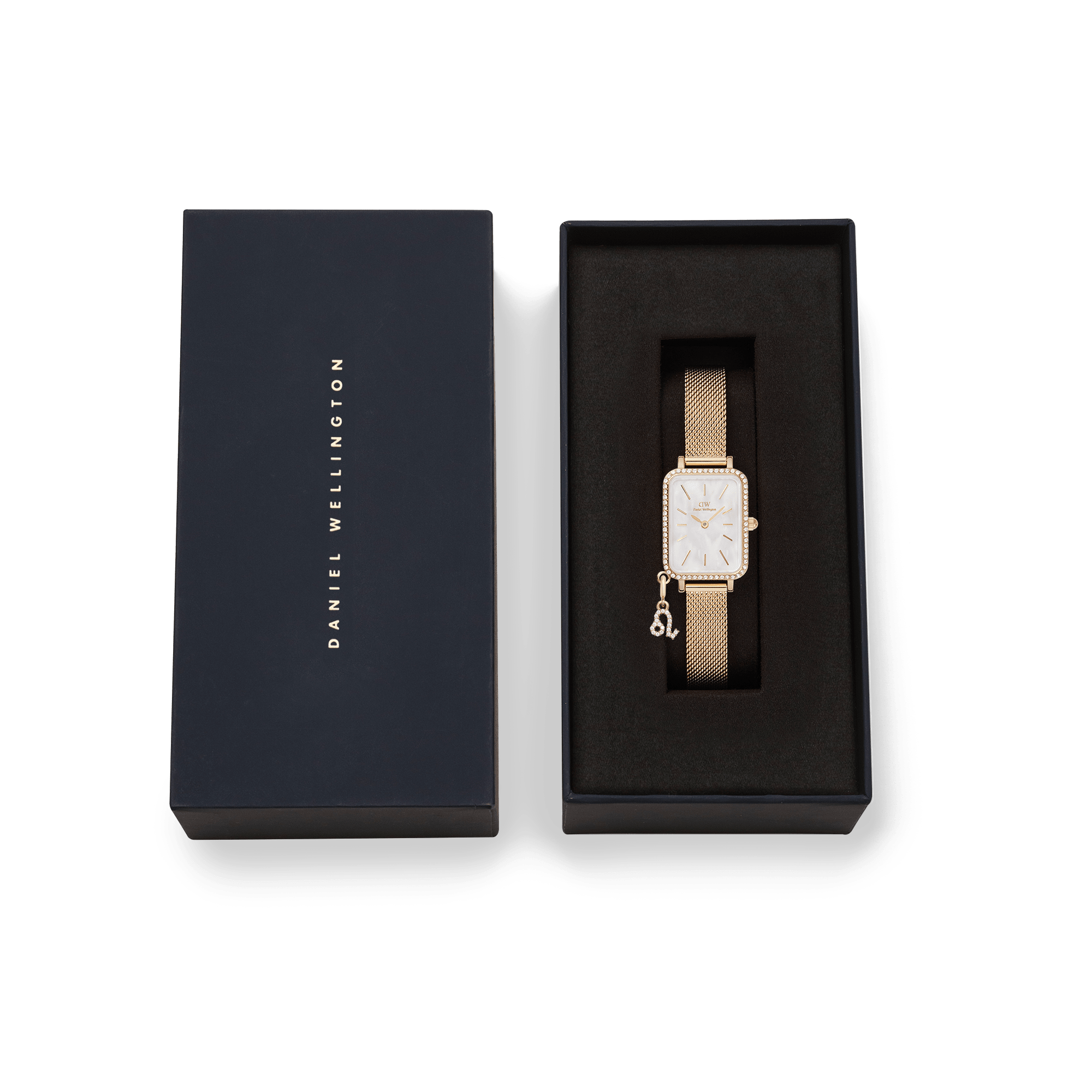 Daniel Wellington Quadro Crystal Zodiac Evergold Watch