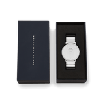 Daniel Wellington Classic Piano Link Silver Unitone Watch
