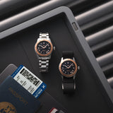 Longines Spirit Zulu Automatic GMT Men's 39mm Watch L3.803.5.53.6