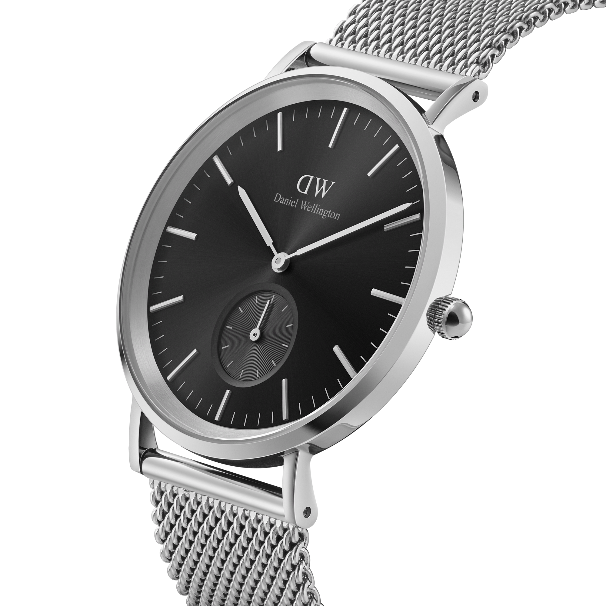 Daniel Wellington Classic Multi-Eye 40 Sterling S Onyx Watch