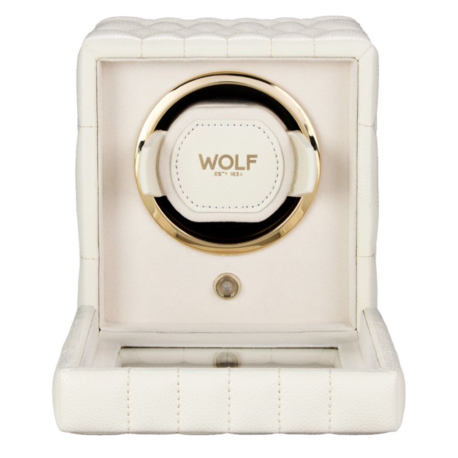 WOLF Lauren Single Watch Winder Ivory 342152