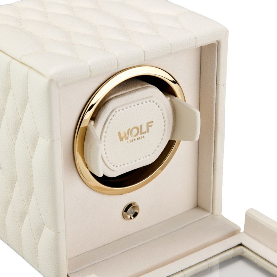 WOLF Lauren Single Watch Winder Ivory 342152