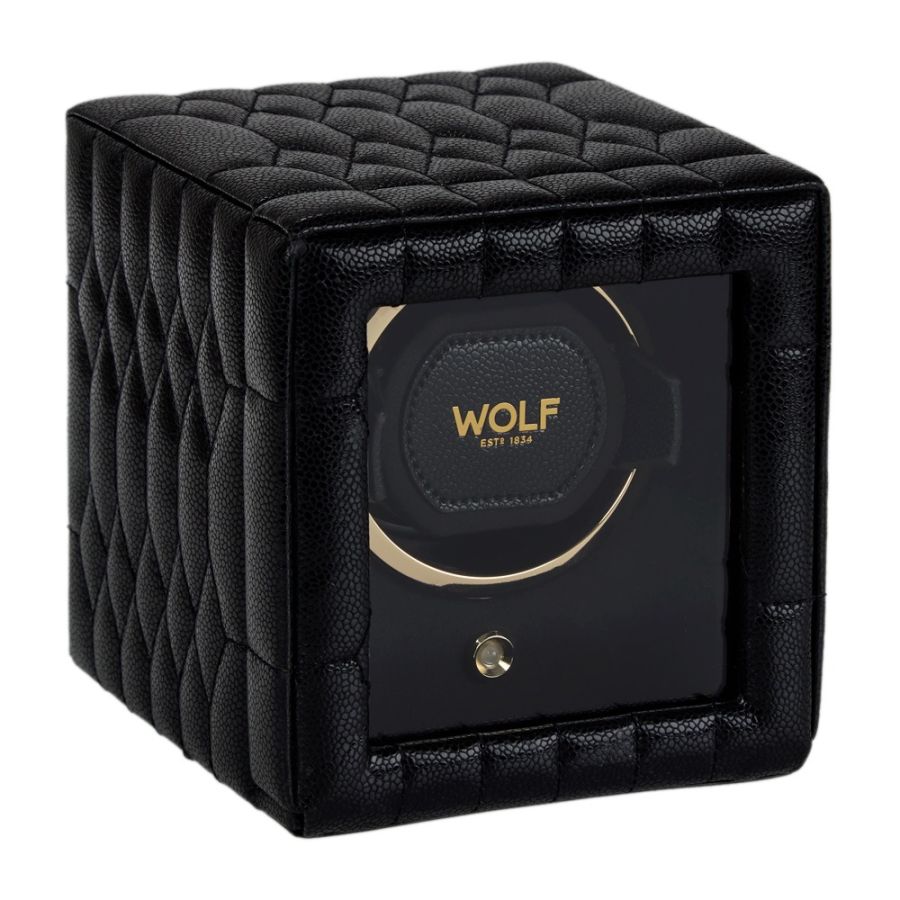 WOLF Lauren Single Watch Winder Black 342102