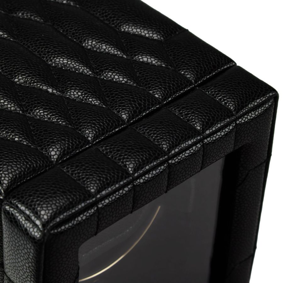 WOLF Lauren Single Watch Winder Black 342102