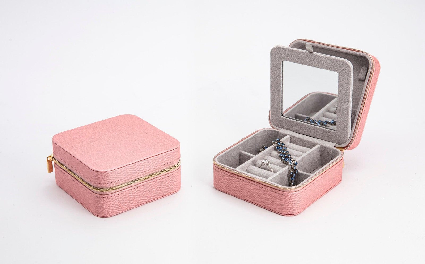 Light Pink Zip Travel Case - Wallace Bishop