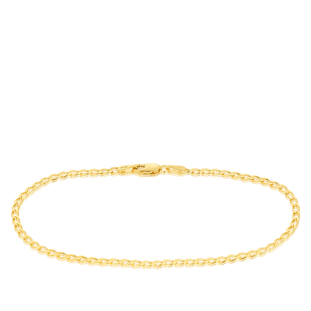Link Bracelet in 9ct Yellow Gold