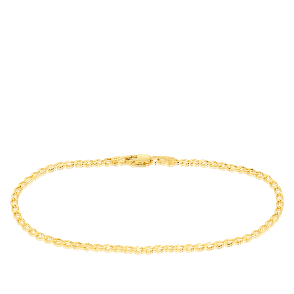 Link Bracelet in 9ct Yellow Gold - Wallace Bishop