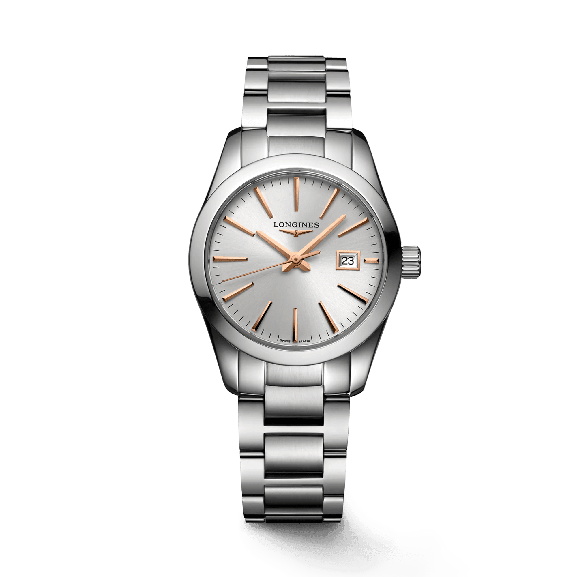 Longines Conquest Classic Women's 29.5mm Stainless Steel Quartz Watch L2.286.4.72.6