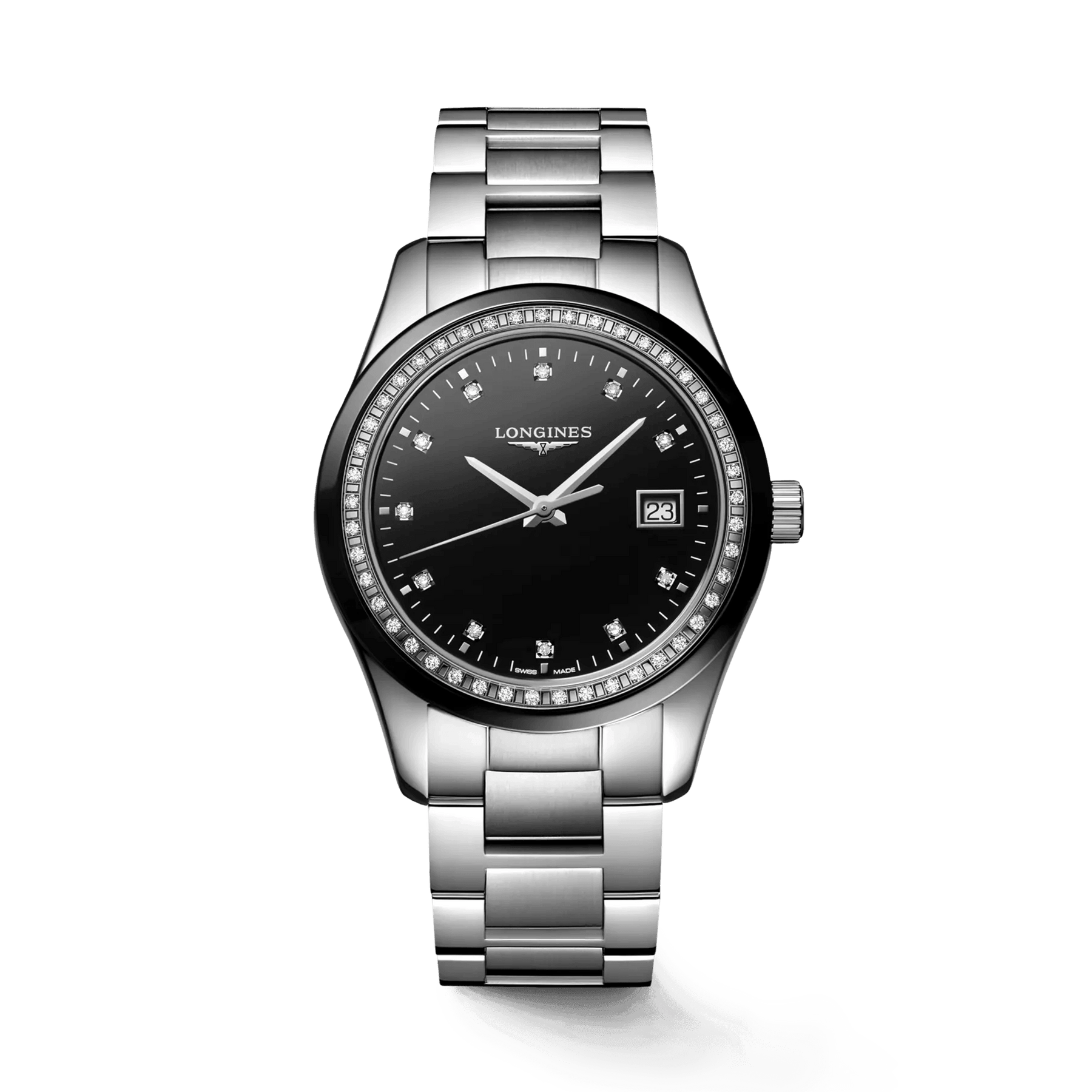 Longines Conquest Classic Women's 36mm Stainless Steel Quartz Watch L2.387.0.57.6 - Wallace Bishop
