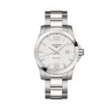 Longines Conquest Men's 41mm Stainless Steel Quartz Watch L3.759.4.76.6 - Wallace Bishop