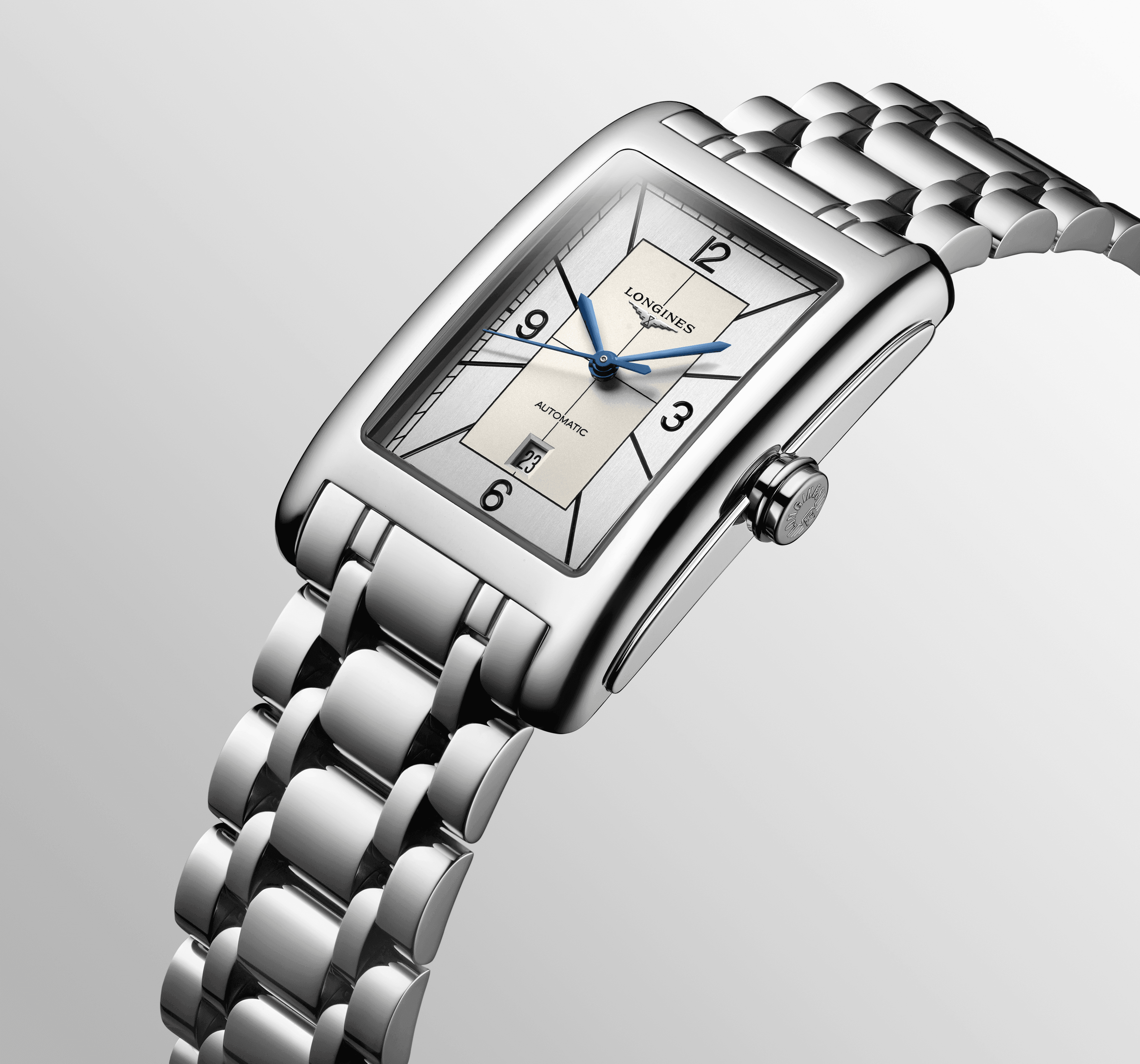 Longines DolceVita Men's 27.70mm Stainless Steel Automatic Watch L5.757.4.73.6 - Wallace Bishop